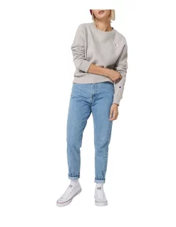 Hot Sale 🎉 Champion Reverse Weave Crew Sweatshirt Oxford Grey Heather 🛒