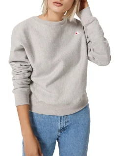 Hot Sale 🎉 Champion Reverse Weave Crew Sweatshirt Oxford Grey Heather 🛒 -Jumpsuits Store unnamed file 1007