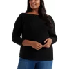 Best reviews of ⌛ Forever New Curve Ali Curve Tipped Shoulder Knit Black 🔔