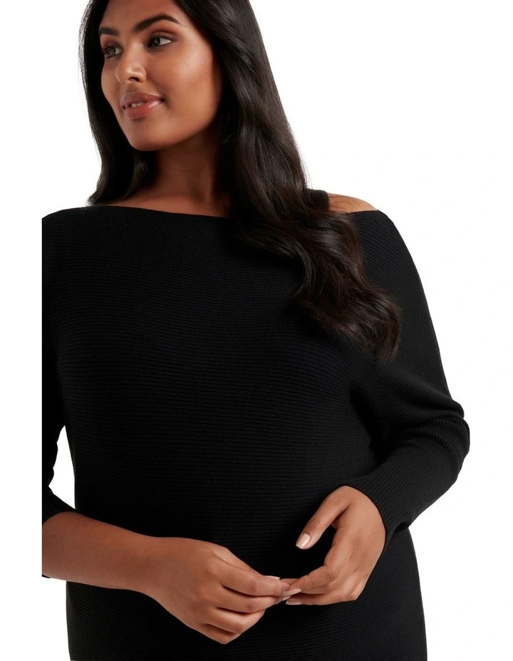 Best reviews of β Forever New Curve Ali Curve Tipped Shoulder Knit Black π 2 Best reviews of β Forever New Curve Ali Curve Tipped Shoulder Knit Black π - Image 2