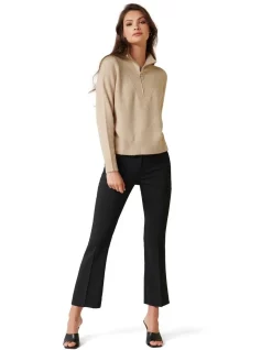 Budget ⌛ Forever New Candice Half Zip Neck Knit Sweater 🥰 -Jumpsuits Store unnamed file 1023