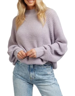 Best Sale βοΈ All About Eve Harper Knit Jumper Purple β€οΈ