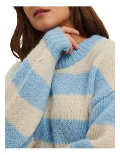 Buy π― Vero Moda Newwine O-Neck Knit Blue Bell Stripe π 5 Buy π― Vero Moda Newwine O-Neck Knit Blue Bell Stripe π -Jumpsuits Store unnamed file 1033