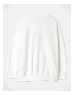 Discount 👍 Levi's Graphic Prism Crew Sweater In White 👏 -Jumpsuits Store unnamed file 104