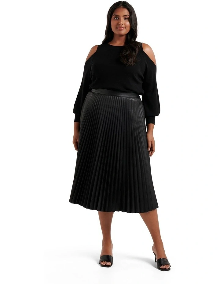 Deals π Forever New Curve Britton Cold Shoulder Knit Jumper Black β 5 Deals π Forever New Curve Britton Cold Shoulder Knit Jumper Black β - Image 5