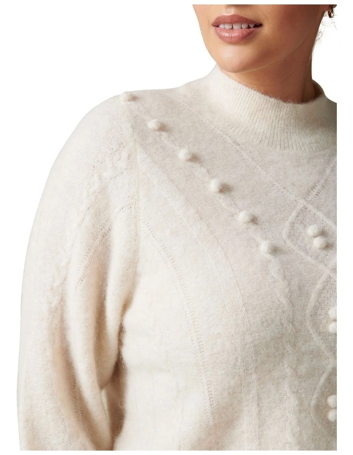 Flash Sale 𧨠Forever New Curve Valentina Curve Pom Pom Knit Jumper π 2 Flash Sale 𧨠Forever New Curve Valentina Curve Pom Pom Knit Jumper π - Image 2