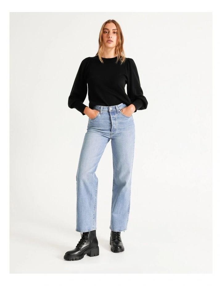 Coupon π₯ Piper Fine Gauge Puff Sleeve Jumper Black π 4 Coupon π₯ Piper Fine Gauge Puff Sleeve Jumper Black π - Image 4