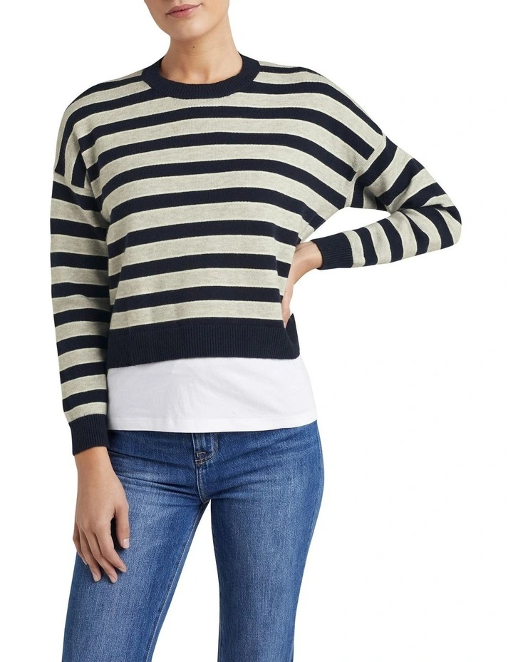 Coupon π French Connection Stripe Boxy Knit β 1 Coupon π French Connection Stripe Boxy Knit β