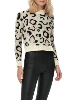 Top 10 😀 ONLY Leo Long Sleeve Pullover Knit Pumice Stone 👍