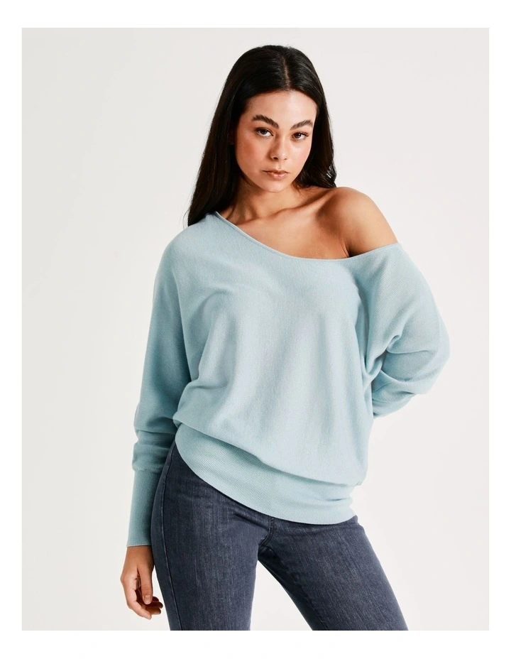 Hot Sale π Tokito One Shoulder Knit Top In Mint β 1 Hot Sale π Tokito One Shoulder Knit Top In Mint β