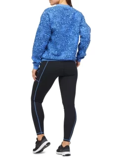 Best Sale ✔️ X Y Active Animal Texture Oversized Sweater Royal Blue 🥰 -Jumpsuits Store unnamed file 1134