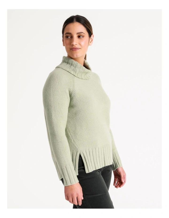 Brand new β Regatta Roll Neck Raglan Sleeve Jumper In Dusty Green π 4 Brand new β Regatta Roll Neck Raglan Sleeve Jumper In Dusty Green π - Image 4