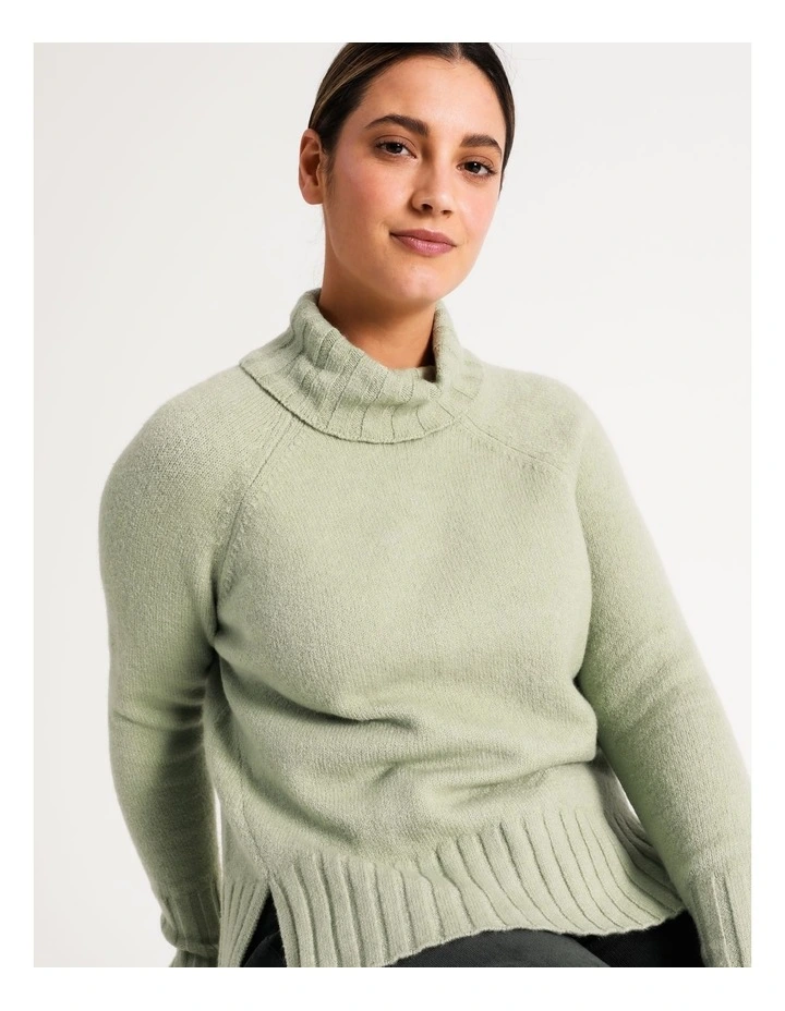 Brand new β Regatta Roll Neck Raglan Sleeve Jumper In Dusty Green π 7 Brand new β Regatta Roll Neck Raglan Sleeve Jumper In Dusty Green π - Image 7