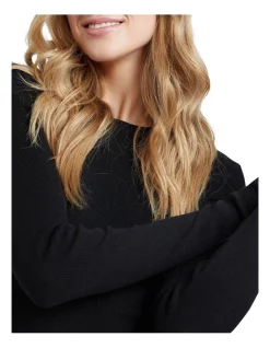 Cheap 🔥 Oxford Holly Rib Skinny Knit In Black 👍 -Jumpsuits Store unnamed file 1197