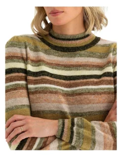 Best reviews of ✔️ Marco Polo Long Sleeve Stripe Mix Sweater Chartreuse 🧨 -Jumpsuits Store unnamed file 1214