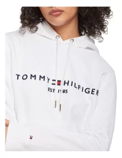 Cheapest ✔️ Tommy Hilfiger Heritage Hilifger Hoodie White 🛒 -Jumpsuits Store unnamed file 123