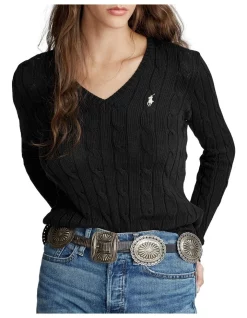 Wholesale π Polo Ralph Lauren Cable-Knit V-Neck Sweater π