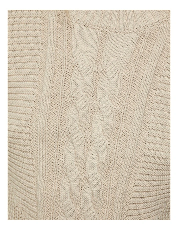 Promo π Oxford Scarlett Cotton Cable Knit Jumper Biscuit π 6 Promo π Oxford Scarlett Cotton Cable Knit Jumper Biscuit π - Image 6