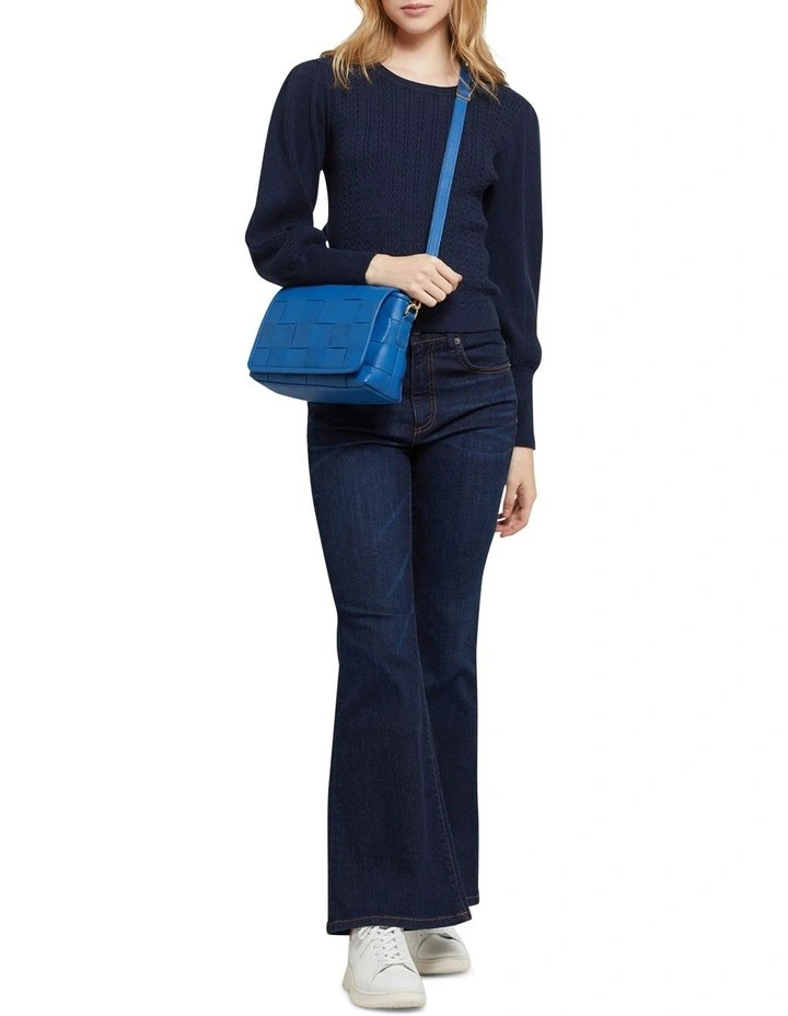 Discount ✔️ Oxford Kirstin Cable Knit Jumper Navy ✨ 5 Discount ✔️ Oxford Kirstin Cable Knit Jumper Navy ✨ - Image 5