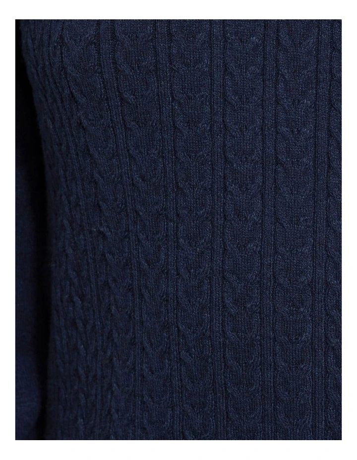Discount ✔️ Oxford Kirstin Cable Knit Jumper Navy ✨ 6 Discount ✔️ Oxford Kirstin Cable Knit Jumper Navy ✨ - Image 6