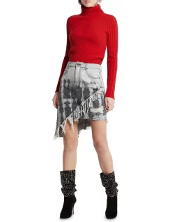 Deals 🥰 Sass & Bide Locking Eyes Cashmere Rollneck Knit Scarlet ❤️