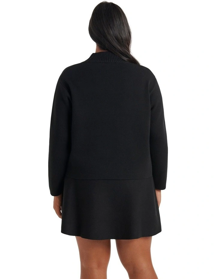 Best Pirce π Forever New Curve Jordan Co-Ord Stand Neck Jumper In Black β¨ 2 Best Pirce π Forever New Curve Jordan Co-Ord Stand Neck Jumper In Black β¨ - Image 2