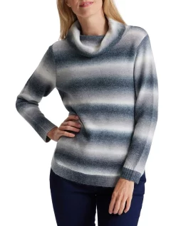 Brand new β Black Pepper Bartley Knit Jumper Eclipse Grey βοΈ