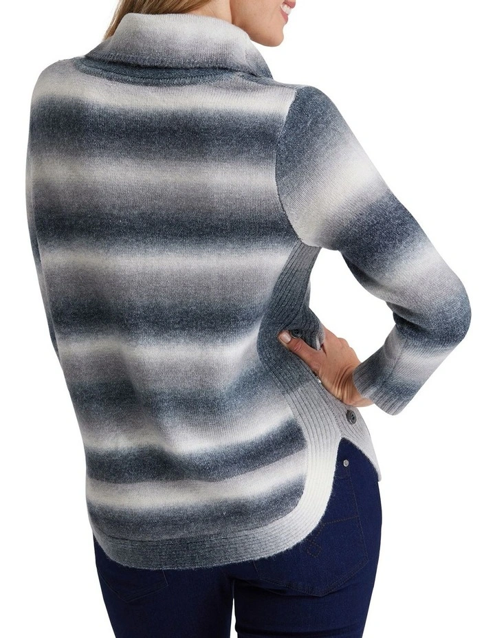 Brand new ⌛ Black Pepper Bartley Knit Jumper Eclipse Grey ✔️ 2 Brand new ⌛ Black Pepper Bartley Knit Jumper Eclipse Grey ✔️ - Image 2