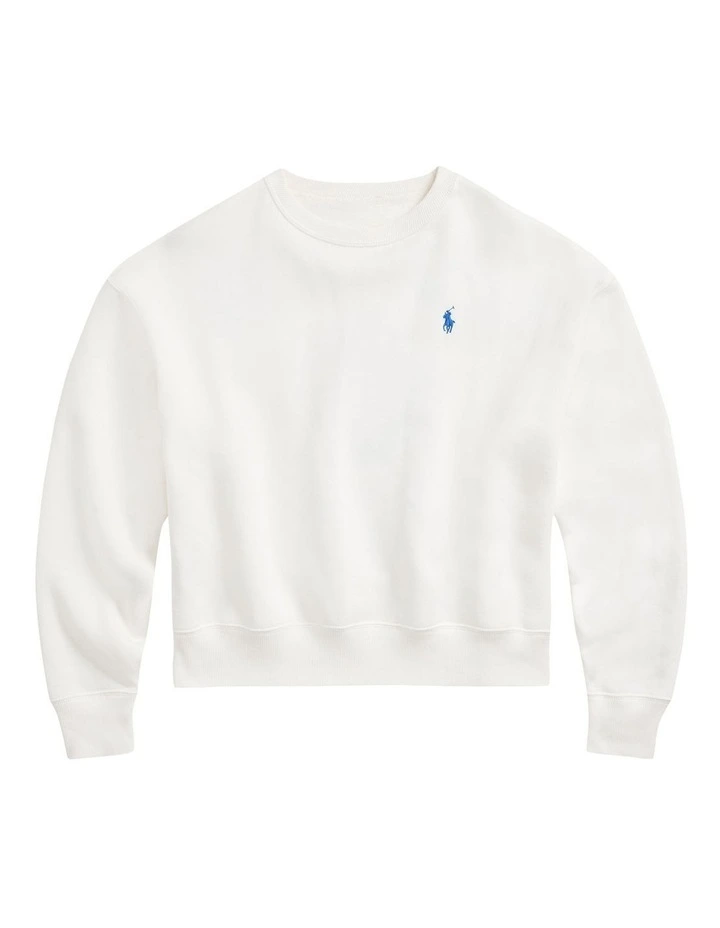 Deals π Polo Ralph Lauren Good Vibes Embroidered Fleece Sweatshirt In White β 4 Deals π Polo Ralph Lauren Good Vibes Embroidered Fleece Sweatshirt In White β - Image 4
