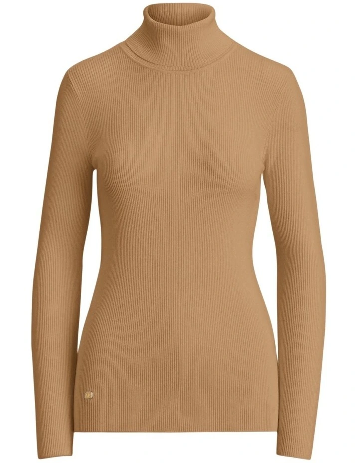 Hot Sale π― Lauren Ralph Lauren Ribbed Turtleneck Sweater Beige π 4 Hot Sale π― Lauren Ralph Lauren Ribbed Turtleneck Sweater Beige π - Image 4