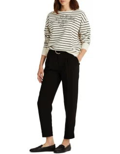 Best Pirce π Lauren Ralph Lauren Striped Logo French Terry Pullover In Cream π 6 Best Pirce π Lauren Ralph Lauren Striped Logo French Terry Pullover In Cream π -Jumpsuits Store unnamed file 1307