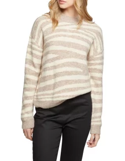 Best deal β Oxford Camilla Zebra Knit Natural π