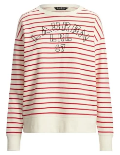 Promo π Lauren Ralph Lauren Striped Logo French Terry Pullover In Cream β 7 Promo π Lauren Ralph Lauren Striped Logo French Terry Pullover In Cream β -Jumpsuits Store unnamed file 1366
