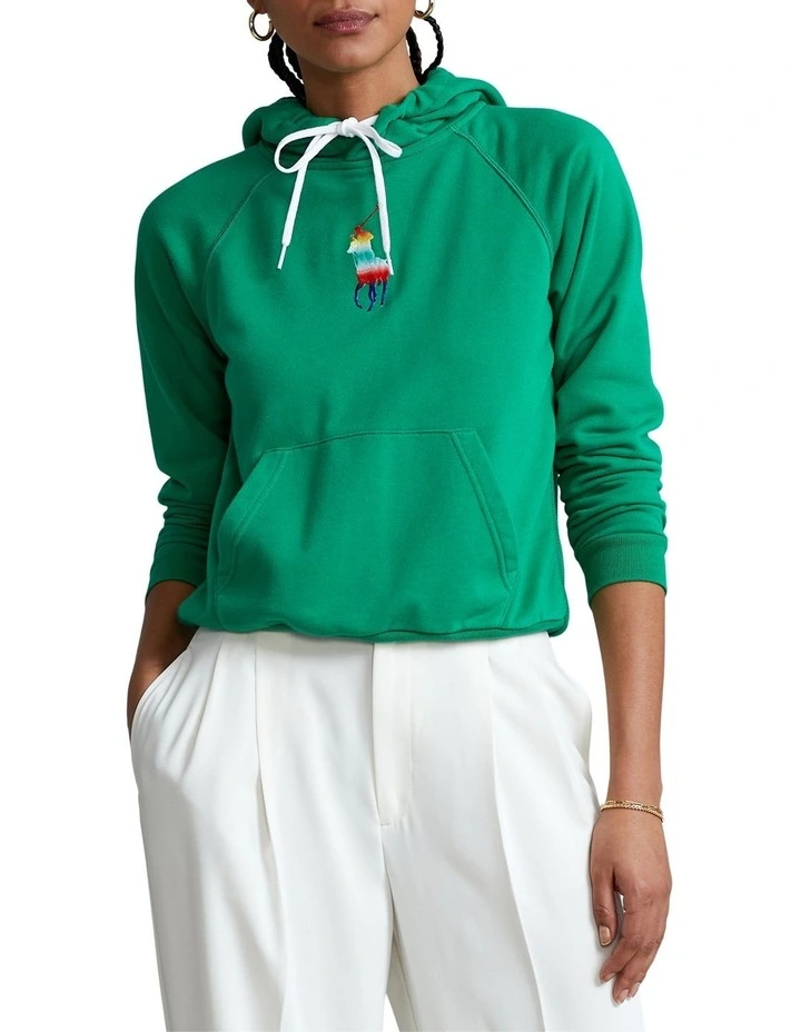 Buy β€οΈ Polo Ralph Lauren Ombre Big Pony Fleece Hoodie In Green π 1 Buy β€οΈ Polo Ralph Lauren Ombre Big Pony Fleece Hoodie In Green π