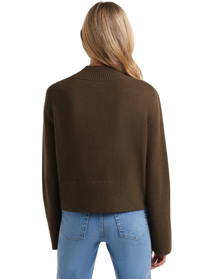 Coupon β€οΈ Forever New Felicity Wide Sleeve Knit Jumper In Brown π― 2 Coupon β€οΈ Forever New Felicity Wide Sleeve Knit Jumper In Brown π― - Image 2