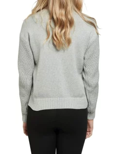 Cheap ❤️ Oxford Scarlett Cotton Cable Knit Jumper Ice Grey 🎁 -Jumpsuits Store unnamed file 1411