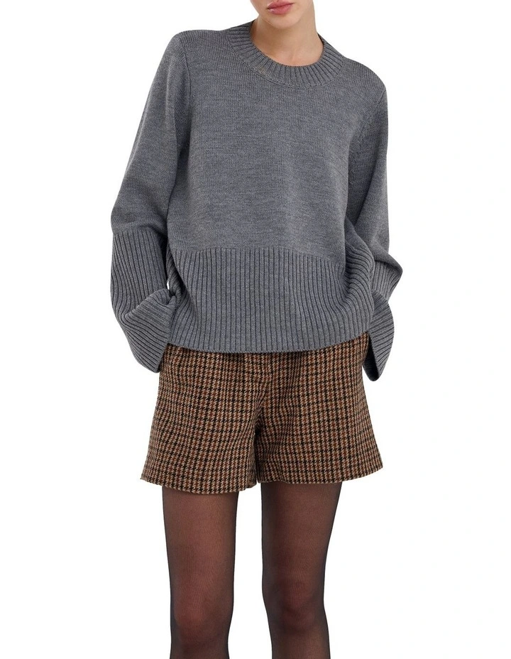 Cheapest βοΈ Skin And Threads Funnel Sleeve Knit Jumper Grey Marle π 1 Cheapest βοΈ Skin And Threads Funnel Sleeve Knit Jumper Grey Marle π