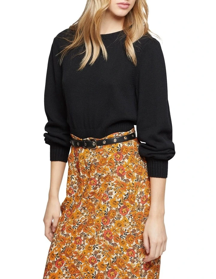 Cheap π₯° Oxford Maree Crew Neck Knit Black β 2 Cheap π₯° Oxford Maree Crew Neck Knit Black β - Image 2