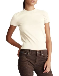 Outlet π Polo Ralph Lauren Cotton Short-Sleeve Sweater π