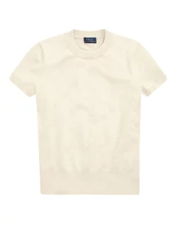 Outlet 😉 Polo Ralph Lauren Cotton Short-Sleeve Sweater 🛒 -Jumpsuits Store unnamed file 1447