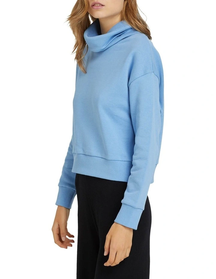 Buy 𧨠Oxford Jessica Turtle Neck Sweatshirt Blue π₯ 2 Buy 𧨠Oxford Jessica Turtle Neck Sweatshirt Blue π₯ - Image 2