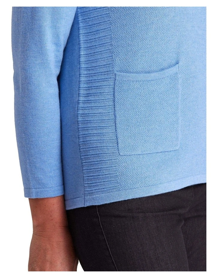 Cheapest π Black Pepper Tami Knit Jumper Sail Blue π 4 Cheapest π Black Pepper Tami Knit Jumper Sail Blue π - Image 4