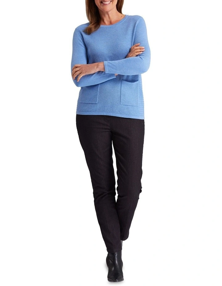 Cheapest π Black Pepper Tami Knit Jumper Sail Blue π 5 Cheapest π Black Pepper Tami Knit Jumper Sail Blue π - Image 5