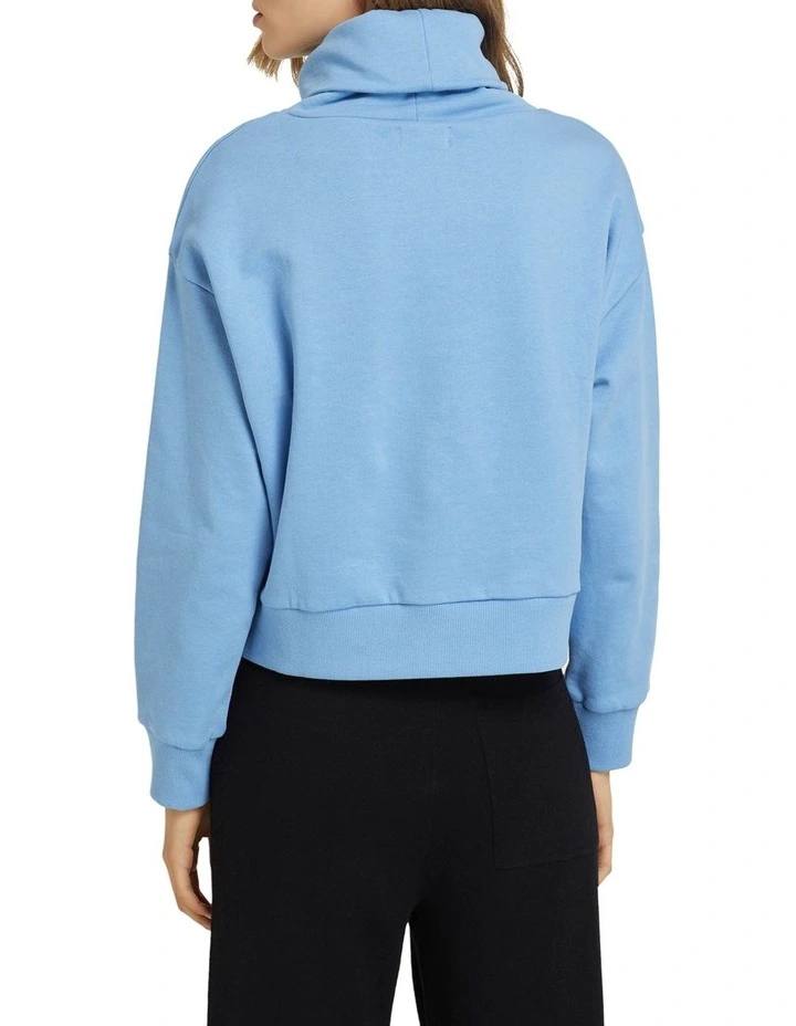 Buy 𧨠Oxford Jessica Turtle Neck Sweatshirt Blue π₯ 3 Buy 𧨠Oxford Jessica Turtle Neck Sweatshirt Blue π₯ - Image 3