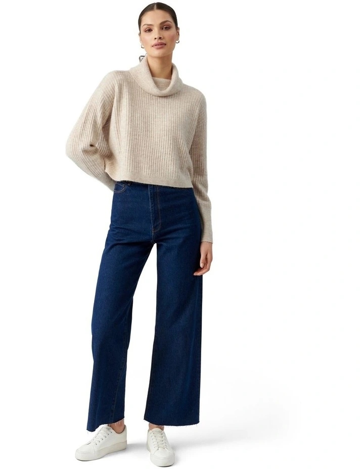 Best Sale β Forever New Petite Willow Petite Roll Neck Knit Jumper Oatmeal Marl π₯ 5 Best Sale β Forever New Petite Willow Petite Roll Neck Knit Jumper Oatmeal Marl π₯ - Image 5