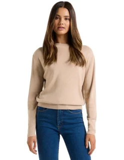 Wholesale π Forever New Celine Essential Knit Jumper Soft Camel β¨