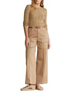 Buy 𧨠Polo Ralph Lauren Cable Knit Cotton Sweater In Brown π 6 Buy 𧨠Polo Ralph Lauren Cable Knit Cotton Sweater In Brown π -Jumpsuits Store unnamed file 1504