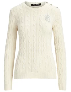Buy π Lauren Ralph Lauren Button Trim Cable Knit Sweater Cream π 7 Buy π Lauren Ralph Lauren Button Trim Cable Knit Sweater Cream π -Jumpsuits Store unnamed file 1517