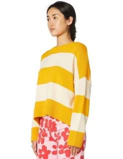 Brand new 💯 Gorman Jamie Stripe Relaxed Jumper Multi 🔔 -Jumpsuits Store unnamed file 1520