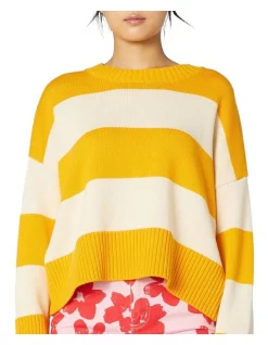 Brand new 💯 Gorman Jamie Stripe Relaxed Jumper Multi 🔔 -Jumpsuits Store unnamed file 1521